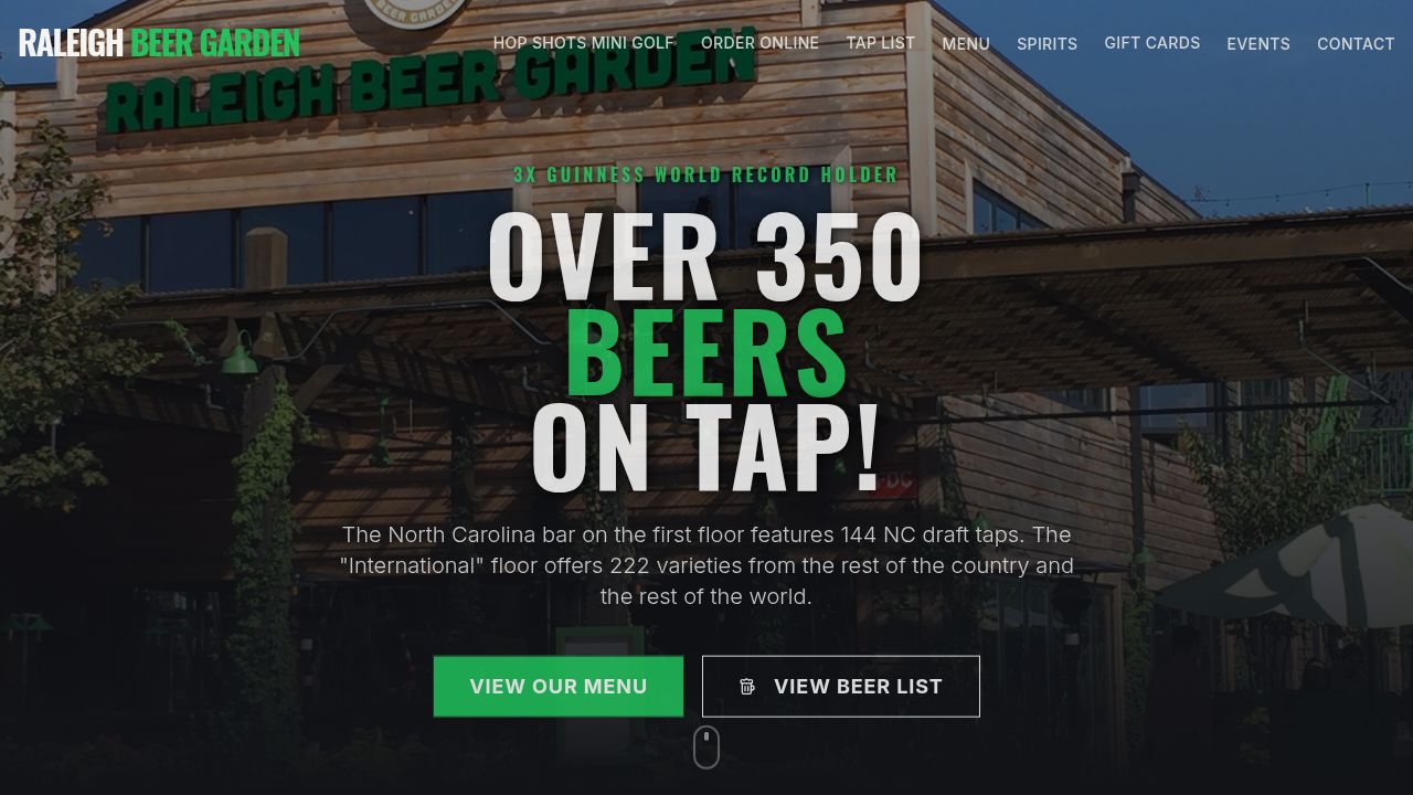 Raleigh Beer Garden